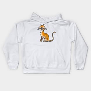 Bengal Tiger Cutest Cat lover Gift Ever Kids Hoodie